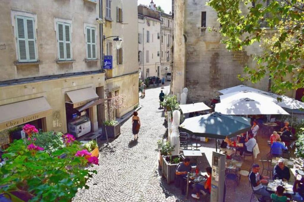 Centre Palais Des Papes-Balcon B1 Clim - 123Avignonアパートメント エクステリア 写真